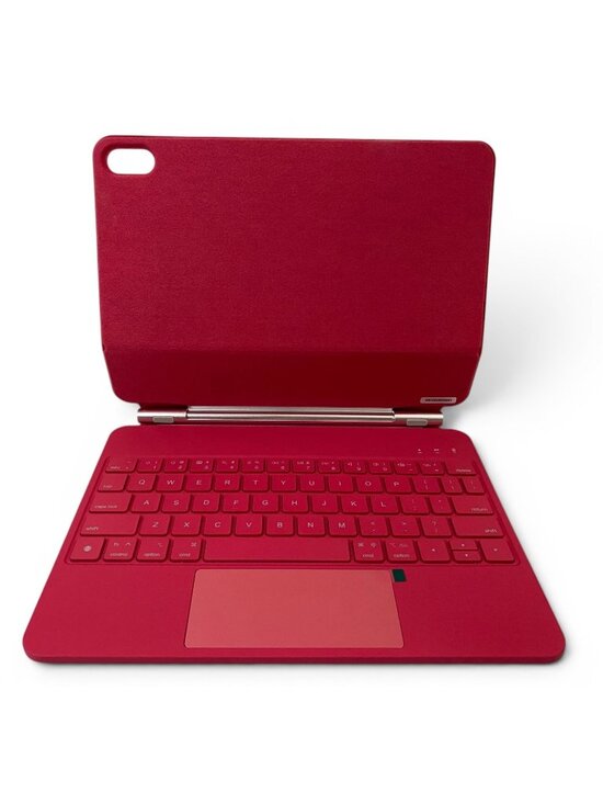 Other - Red Bluetooth Keyboard Case for iPad 9.7 10.2 Tablet Trackpad